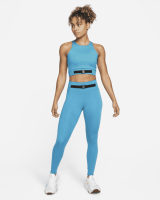 nike buckle crop top