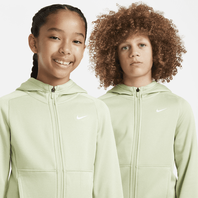 Nike Therma-FIT Big Kids' Full-Zip Hoodie