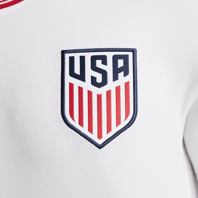 Jersey de fútbol de manga larga Nike Dri-FIT replica de USMNT 2024 Stadium local para hombre