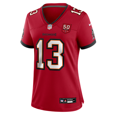 Mike Evans Tampa Bay Buccaneers 50th Anniversary Women’s Nike NFL Game Jersey