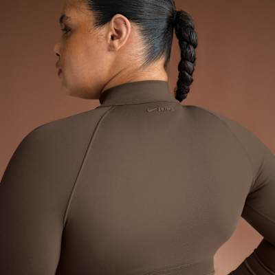 NikeSKIMS Matte Women's Mock-Neck Full-Zip Jacket