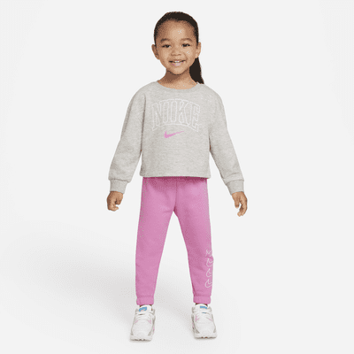 Conjunto de pantalones de entrenamiento y sudadera para bebé Nike. Nike.com