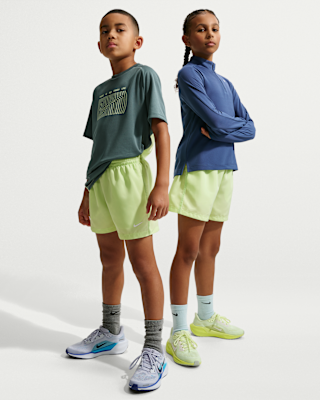 Детские шорты Nike Multi Big Kids' Dri-FIT 4" Woven Shorts
