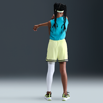 Nike Pro Big Kids' (Girls') Mid-Rise Single-Leg Leggings