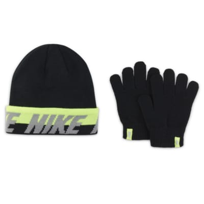 nike beanie and gloves