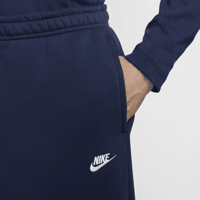 Pants de tejido Fleece con cordón elástico para hombre Nike Club