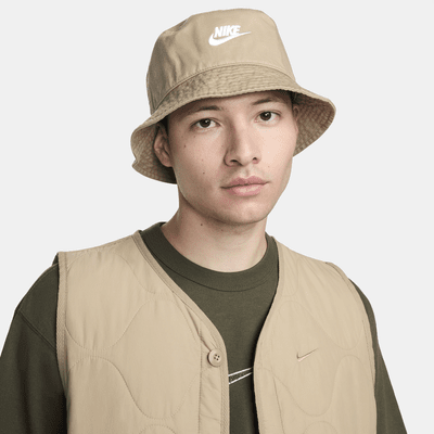 Nike Apex Futura Bucket Hat im Washed-Look