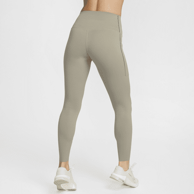 Leggings de 7/8 de tiro alto y sujeción media con bolsillos para mujer Nike Universa