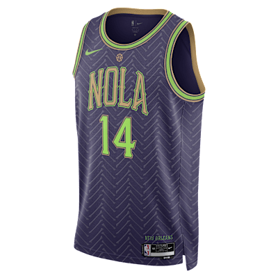 Jersey Nike Dri-FIT de la NBA Swingman para hombre Brandon Ingram New Orleans Pelicans 2024/25 City Edition