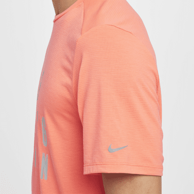 เสื้อวิ่งแขนสั้นผู้ชาย Dri-FIT Nike Rise 365 Running Division