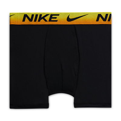 Ropa interior hasta la pretina para niños talla grande (paquete de 3) Nike Dri-FIT Ombre