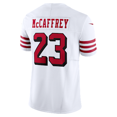 Jersey de fútbol americano Nike Dri-FIT de la NFL Limited para hombre Christian McCaffrey San Francisco 49ers