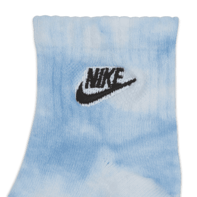 Nike Baby Tie-Dye Gripper Socks (3 Pairs)