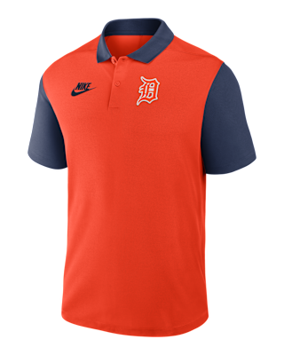 Мужские  Detroit Tigers Cooperstown Victory Nike Dri-FIT MLB Polo