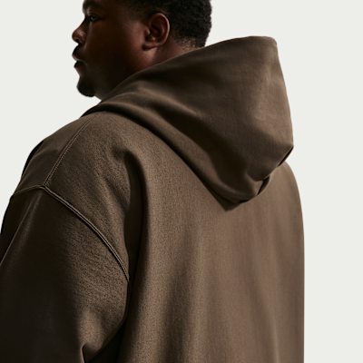 Sudadera con gorro de tejido Fleece de cierre completo para hombre Nike Solo Swoosh