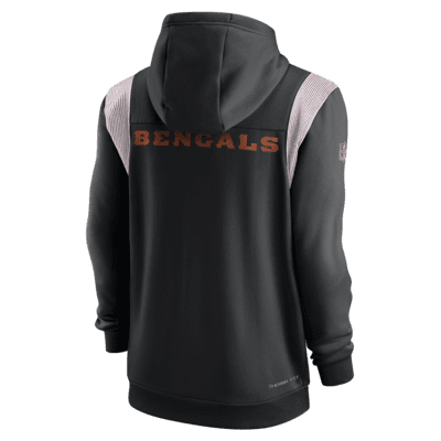 Nike Therma Lockup (NFL Cincinnati Bengals) Men's Full-Zip Hoodie