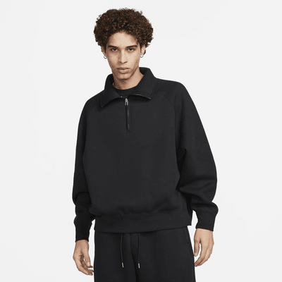 Sudadera de medio cierre para hombre Nike Tech Fleece Reimagined