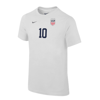 Playera de fútbol Nike para niños talla grande Lindsey Horan USWNT