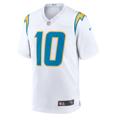 Jersey de fútbol americano Game para hombre NFL Los Angeles Chargers (Justin Herbert)