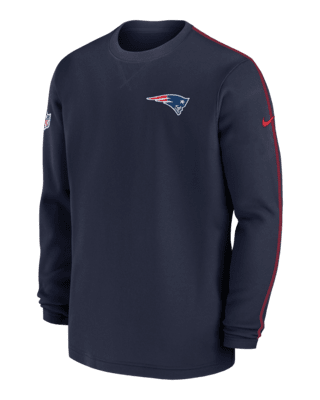 Мужские  New England Patriots Sideline Coach Men’s Nike NFL Long-Sleeve Top