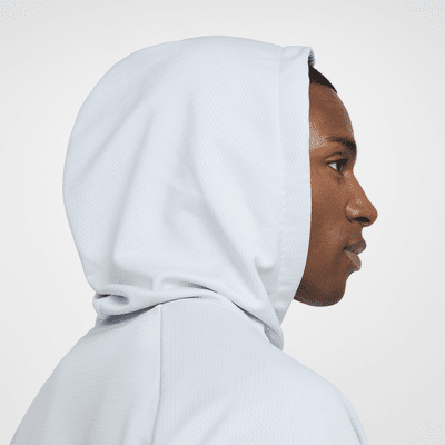 Nike DNA Therma-FIT basketbalhoodie met korte rits voor heren