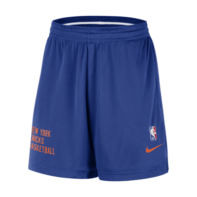 Mitchell & Ness Mens NBA New York Knicks Camo Mesh Shorts  SHORMG18021-NYKCMBL1 Camo Blue