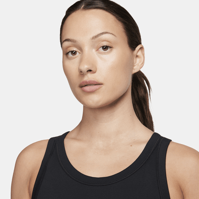 Nike One Fitted Women's Dri-FIT Strappy Cropped Tank Top