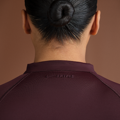 NikeSKIMS Shine Women's Long-Sleeve Half-Zip Top