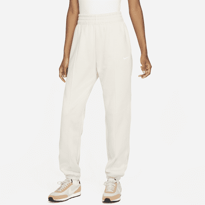 Nike Sportswear Essentials Cream Fleece Sweatpants BV4089-126 Women's Szs  L-XXL