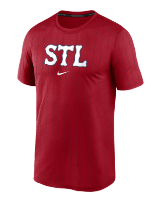 Мужская футболка St. Louis Cardinals City Connect Practice Velocity Nike Dri-FIT MLB