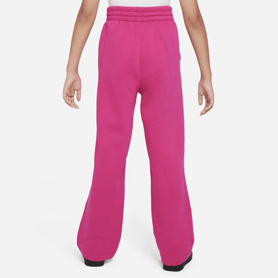 Nike Sportswear Club Fleece Big Kids' (Girls') Wide-Leg Pants