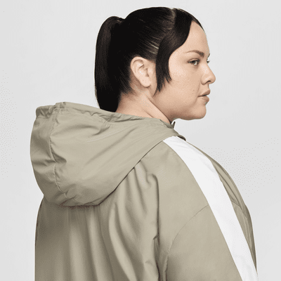 Nike Sportswear Classic Wovens Women's Loose UV Hooded Jacket (Plus Size)