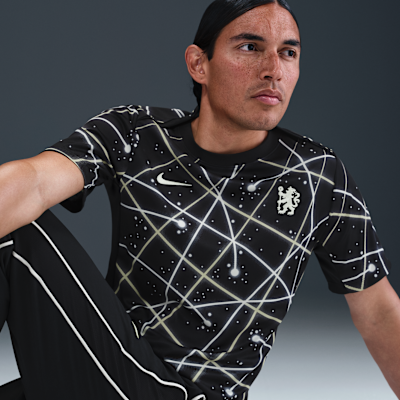 Chelsea FC Academy Pro Camiseta de fútbol de manga corta para antes del partido Nike Dri-FIT - Hombre
