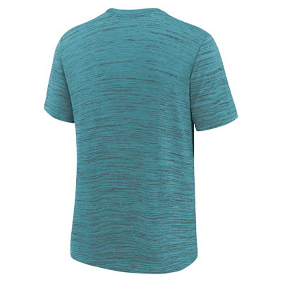 Miami Dolphins Sideline Velocity Big Kids’ Nike Dri-FIT NFL T-Shirt