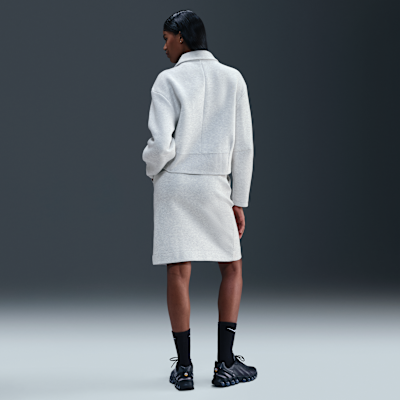 Falda midi para mujer Nike Sportswear Tech Fleece