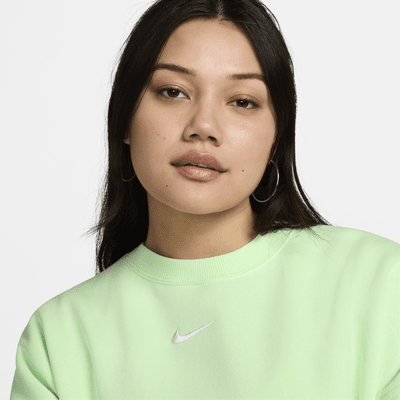 Sweat ultra-oversize à col ras-du-cou Nike Sportswear Phoenix Fleece pour femme