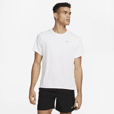 Camisola de running de manga curta Dri-FIT UV Nike Miller para homem