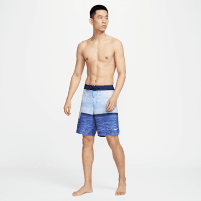 Nike Swim Fadeaway Sailboat Shorts de playa de 23 cm para hombre