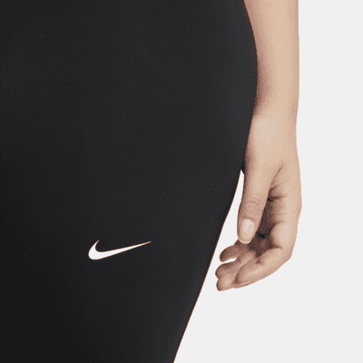 Nike Pro Women's Mid-Rise Crop Leggings (Plus Size)