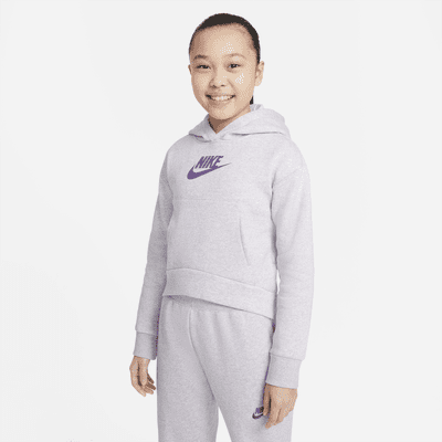 Nike Sportswear Club Fleece Big Kids' (Girls') Hoodie. Nike.com