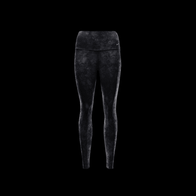 Leggings de tiro alto de 7/8 de sujeción suave para mujer Nike Zenvy Tie-Dye