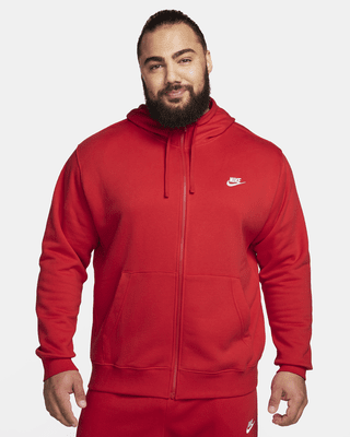 mens zip up hoodies nike