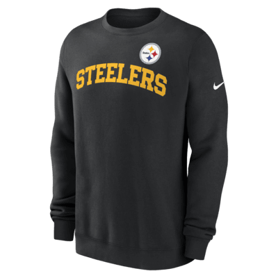 Pittsburgh Steelers Club Men's Nike NFL Pullover Crew