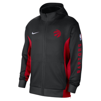 Toronto Raptors Showtime Men's Nike Dri-FIT NBA Full-Zip Hoodie. Nike UK