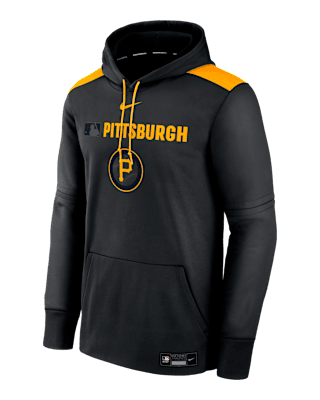 Мужское худи Pittsburgh Pirates Authentic Collection City Connect Nike Therma MLB Pullover Hoodie