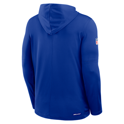 Seattle Seahawks Pass Accuracy Men's Nike Dri-FIT NFL Long-Sleeve Hooded Top