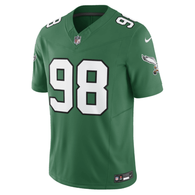 Jersey de fútbol americano Nike Dri-FIT de la NFL Limited para hombre Jalen Carter Philadelphia Eagles