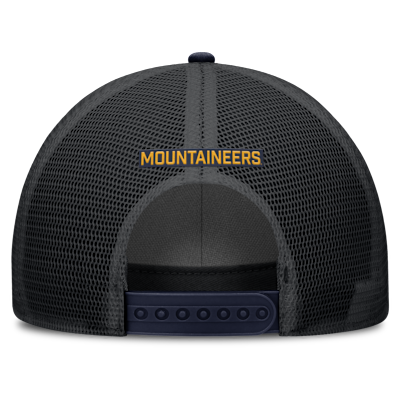 West Virginia Primetime Rise Men's Nike College Trucker Adjustable Hat