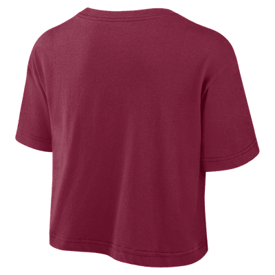 Florida State Athletic Prep Arch Women's Nike Dri-FIT College Cropped T-Shirt