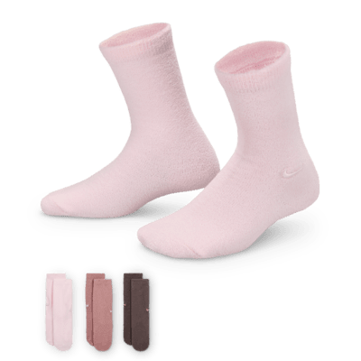 Nike Little Kids' Supersoft Cozy Socks (3 Pairs)